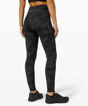 Lululemon Swift Speed HR Tight 28" Heritage 365 Camo Deep Coal Multi size 2